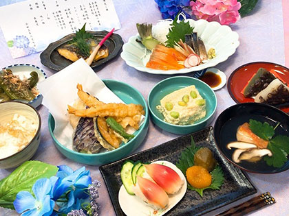 京都市のグループホーム「エクセント嵯峨嵐山」美味しい食事