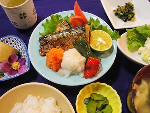 徳島市のデイサービス　エクセレント鹿鳴館の通常食