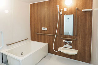 宝塚市の介護付き有料老人ホーム「エクセレント宝塚ガーデンヒルズ」一般浴室（個浴）