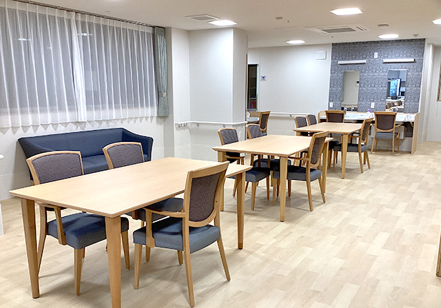 名古屋市のグループホーム エクセレント熱田の食堂 兼 居間