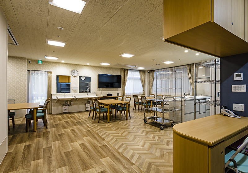 江戸川区の小規模多機能型居宅介護 エクセレント江戸川【居間2】