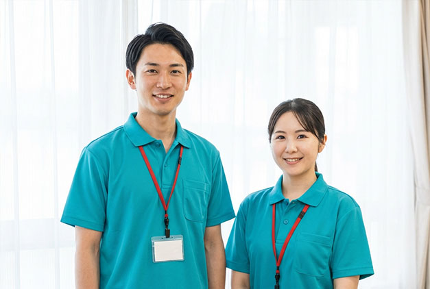 24時間介護スタッフが常駐