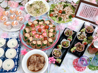吉野川市のグループホーム「えくせれんと鴨島」の行事食【2021年4月】